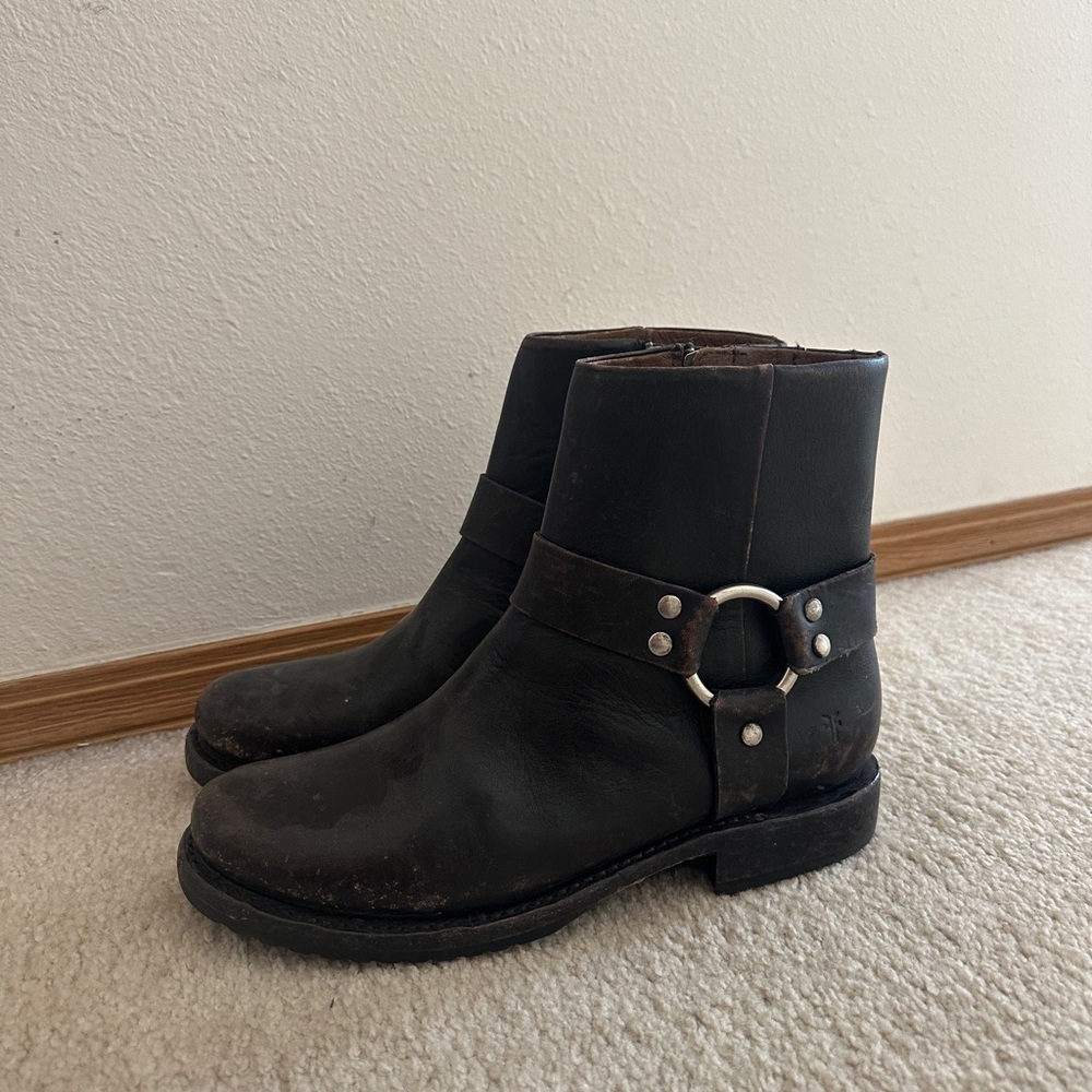 Frye Veronica Harness Booties